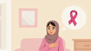 تصویری از آزمایش ژنتیک برای سرطان سینه