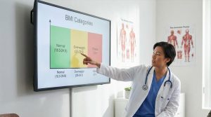 محاسبه شاخص توده بدنی برای جراحی چاقی