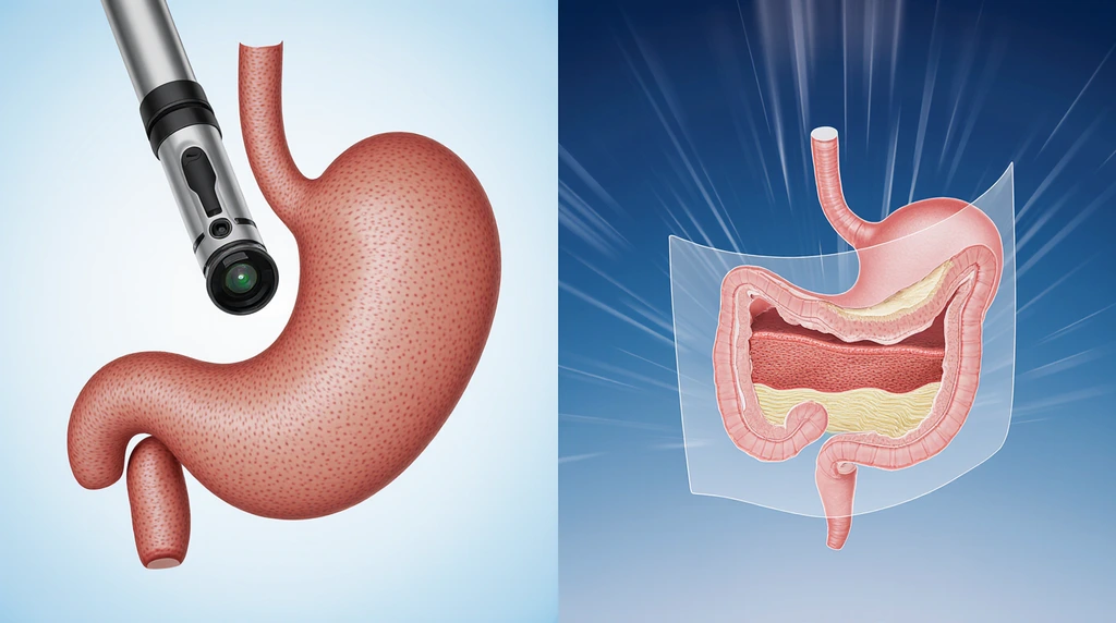فرق اندوسکوپی با اندوسونوگرافی چیست؟