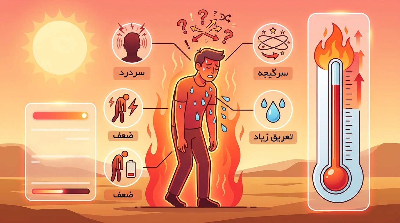 بررسی علائم هایپرترمی