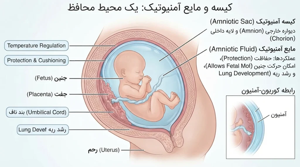 کیسه آب و مایع آمنیوتیک