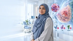 سرطان سینه سه گانه ER، PR و HER2