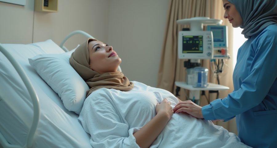 کاهش درد زایمان مادر