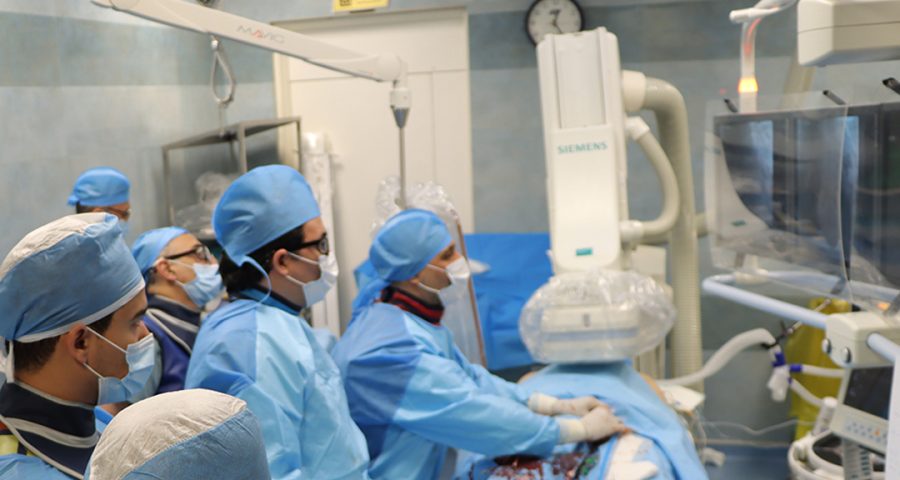 تعویض دریچه آئورت قلب بدون جراحی قلب باز از طریق آنژیوگرافی برای دومین بار در کاشان